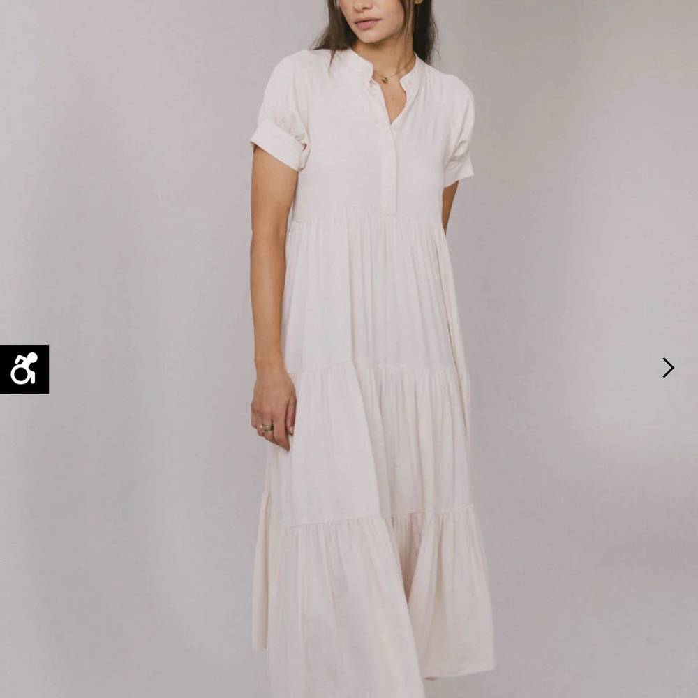 Bohme Cream maxi Dress